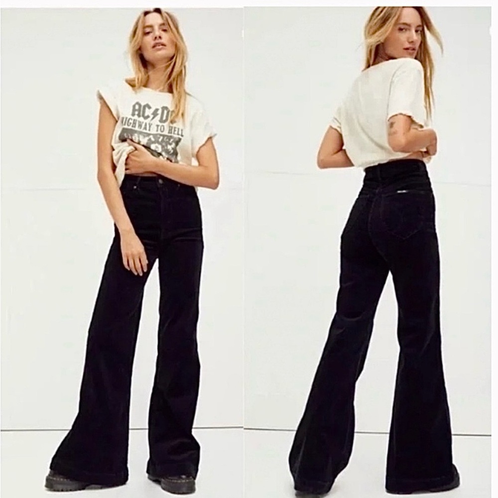 ROLLA’S High Rise Eastcoast Corduroy Stretch Flare Jeans